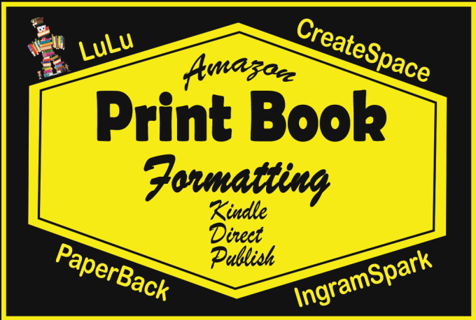 Gig Preview - Convert your file into paperback or ebook for lulu, ingramspark