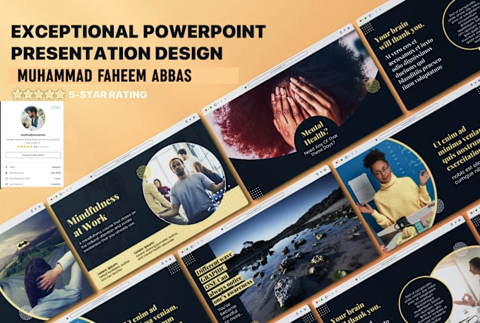 Gig Preview - Design an exceptional powerpoint presentation