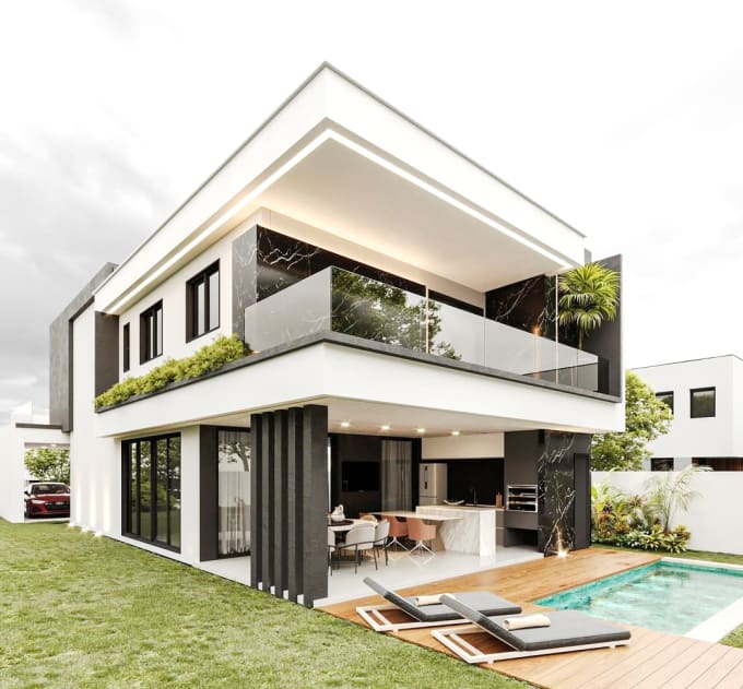 Gig Preview - Create remarkable renderings for your architecture project