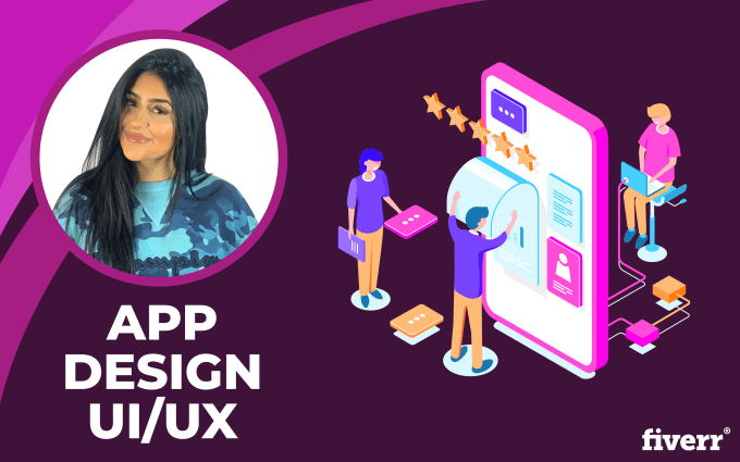 Gig Preview - Design your mobile application and create a clickable prototype UI UX design web