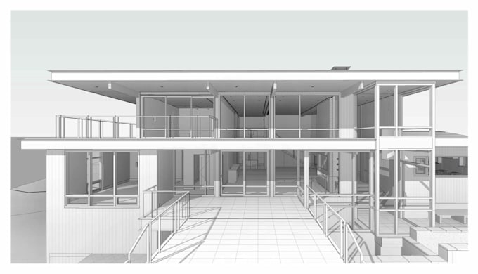 Gig Preview - Our agency will create a 3d bim model for your building project for arch, struc, mepf