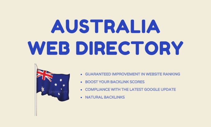 Gig Preview - Do 50 australian da web directory