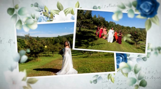 Gig Preview - Create photo slideshow for wedding, birthday, anniversary