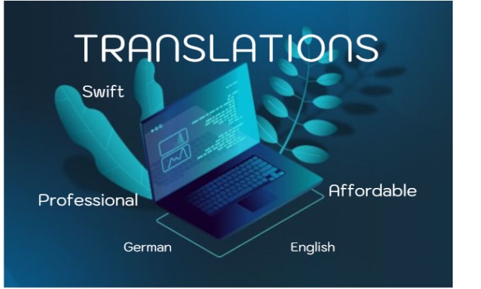 Gig Preview - Deliver high quality translations from english to german