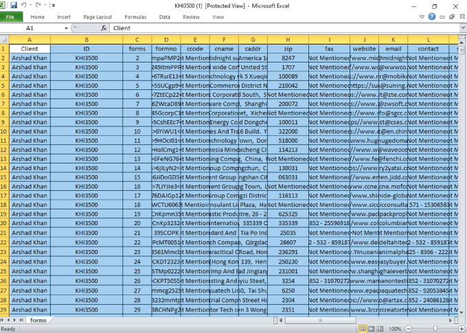 Gig Preview - Be do any excel work related to any finance or data entry