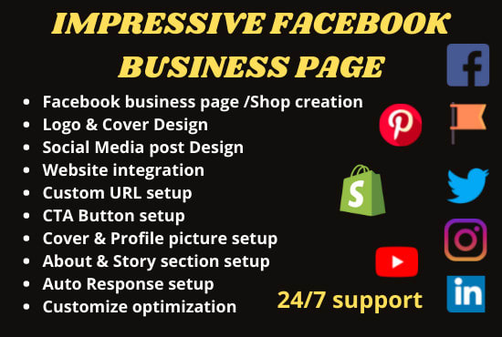 Gig Preview - Provide impressive facebook business page creation