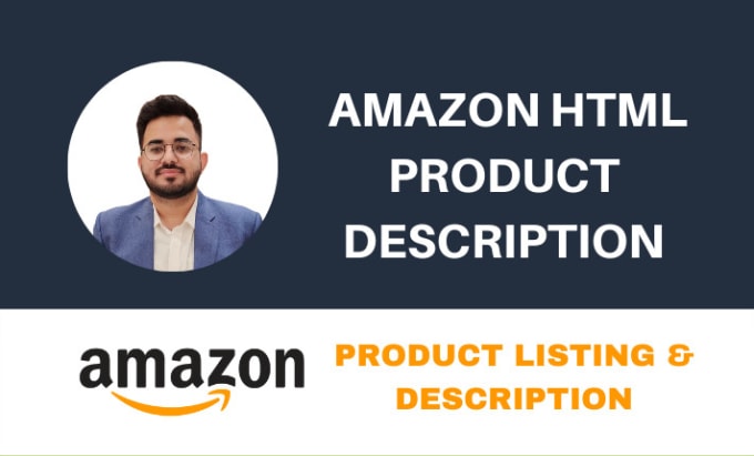 Gig Preview - Write amazon HTML product description and amazon listing