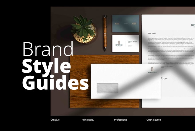 Gig Preview - Design brand style guides