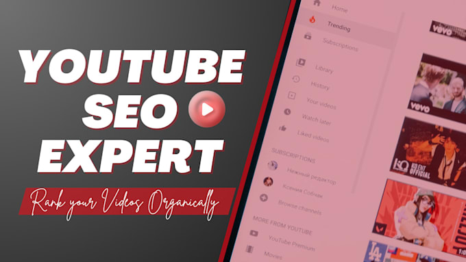 Gig Preview - Optimize SEO title, description and tags for youtube videos