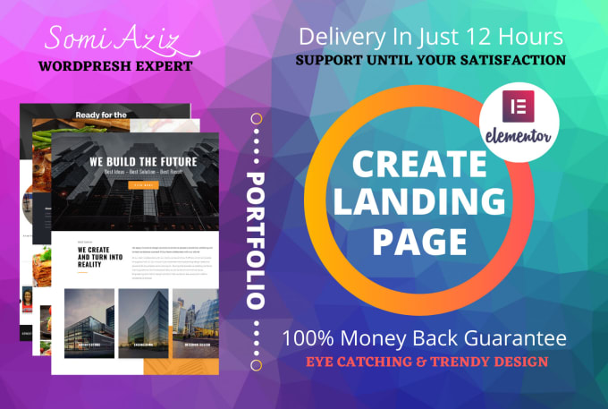 Gig Preview - Design responsive elementor pro landing page or sales funnel