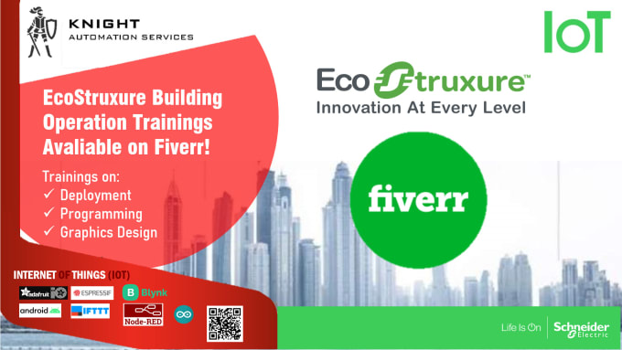 Gig Preview - Teach and do projects on ecostruxure building operation