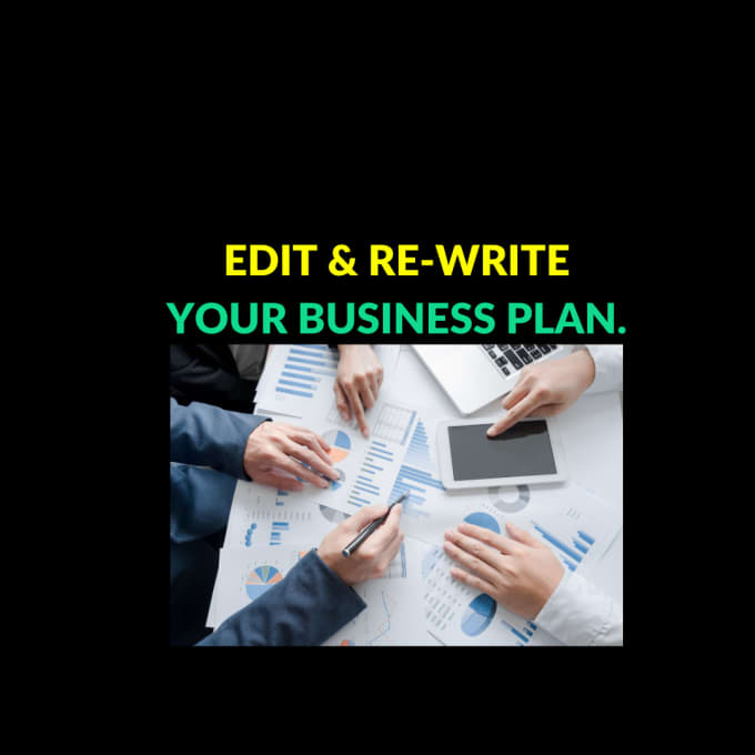 Gig Preview - Rewrite, edit, update your business plan