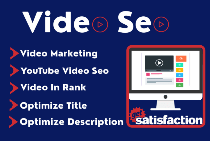 Gig Preview - Create, manage and optimize youtube channel using video seo