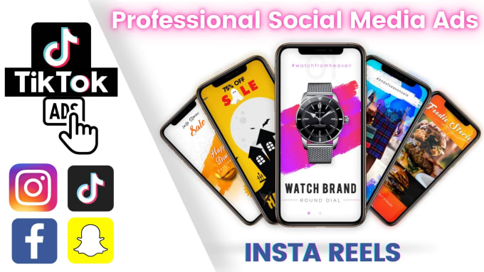 Gig Preview - Create professional instagram, reels, stories, tik tok ads