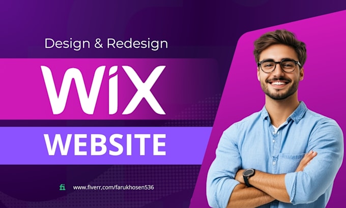 Gig Preview - Design, develop or redesign wix website, wix ecommerce website