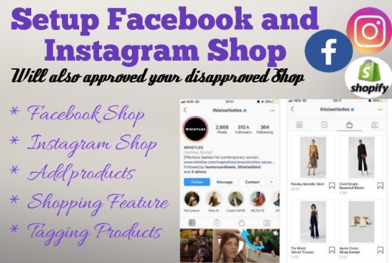 Bestseller - integrate instagram shop, facebook shop and product tagging