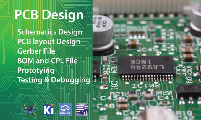 Gig Preview - Design pcb layout and schematics for your circuit