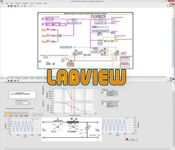 Gig Preview - Design labview vi for you