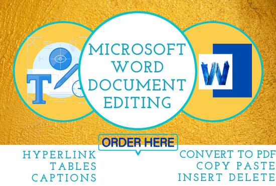 Gig Preview - Format and edit microsoft word document in 24 hours