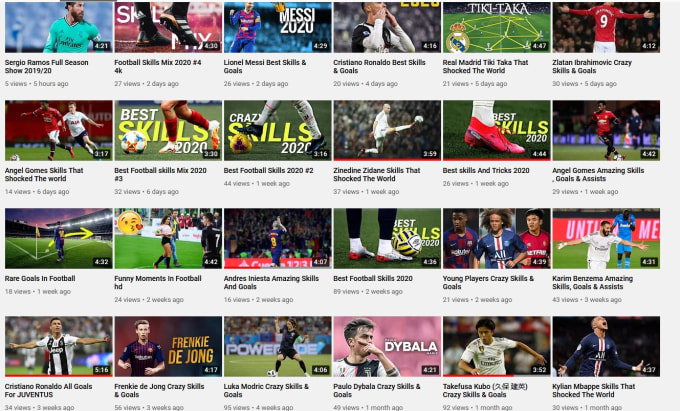 Gig Preview - Create monetizable football or soccer videos for youtube channel