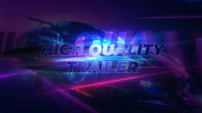 Gig Preview - Produce high quality cinematic trailer video