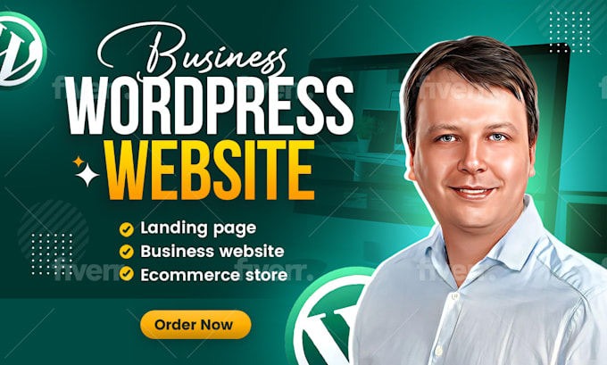 Gig Preview - Create a wordpress website for your business