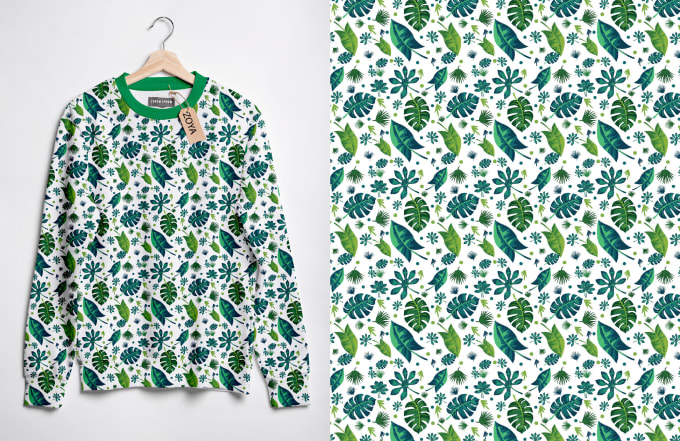 Gig Preview - Design textile prints, seamless pattern within 24 hours