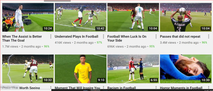 Gig Preview - Create monetizable  football or soccer video for youtube