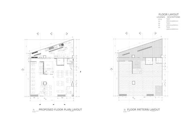 Gig Preview - Do detailed autocad project designs, floor plan