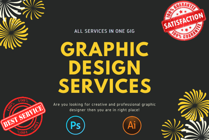 Gig Preview - Be your creative graphic designer and create any design that you expect