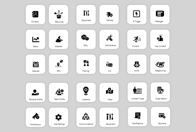 Gig Preview - Design minimal flat icons for apps