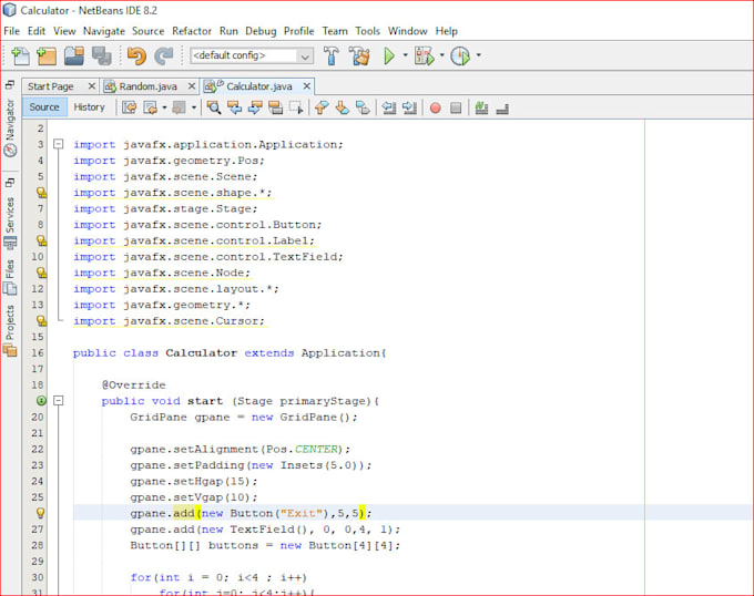 Gig Preview - Develop java projects, javafx programming task and c program