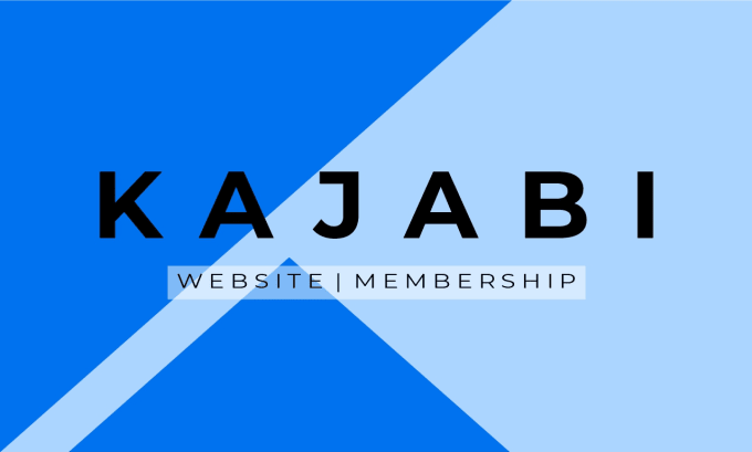 Gig Preview - Build kajabi website or membership website on kajabi