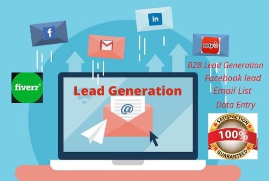 Gig Preview - Do b2b lead generation, data entry and web research