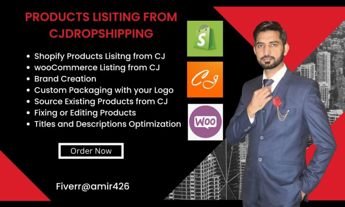 Gig Preview - Upload products or product listing of cj dropshipping on your store