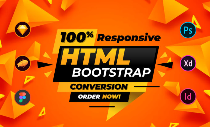 Bestseller - convert figma to html, xd to html, psd to html responsive bootstrap 5