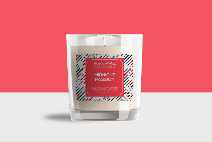 Gig Preview - Do candle label design or product label