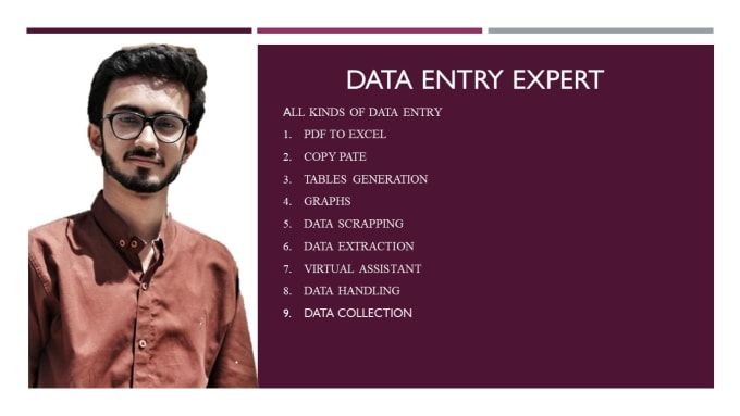 Gig Preview - Do effective data entry, data mining on excel