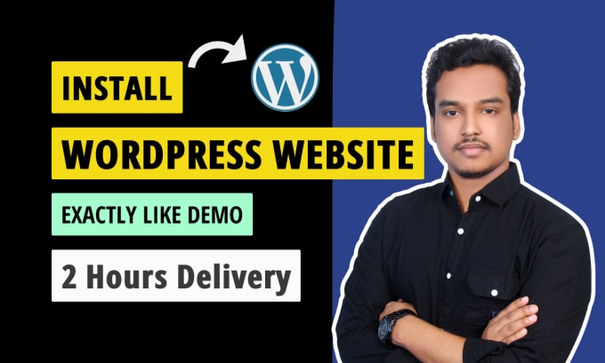 Gig Preview - Install wordpress theme, demo import, and design, redesign wordpress website