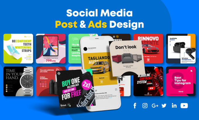 Gig Preview - Design professional social media post and ads