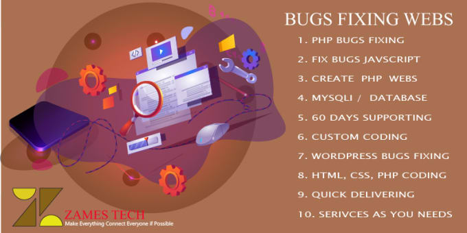 Gig Preview - Fix bugs wordpress websites,  PHP javascript HTML CSS