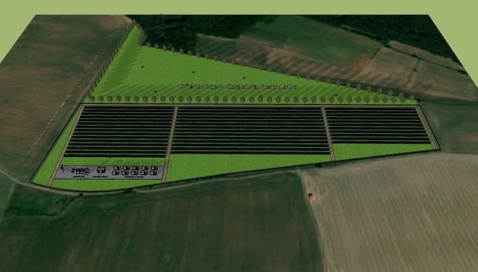 Gig Preview - Design solar pv systems with pvsyst and 2d and 3d drawings