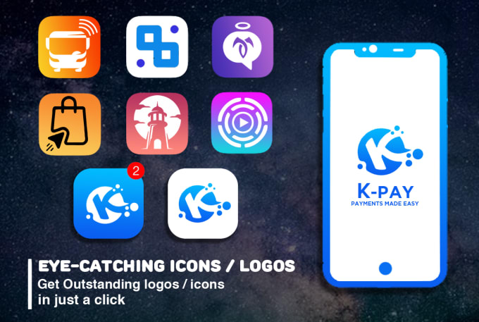 Gig Preview - Do app icon design , logo design , instagram highlights