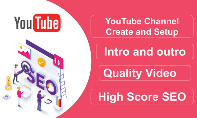 Bestseller - create youtube channel, logo, video, SEO and develop content