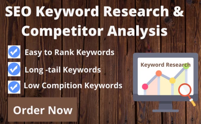 Gig Preview - Do SEO keyword research and competitor analysis