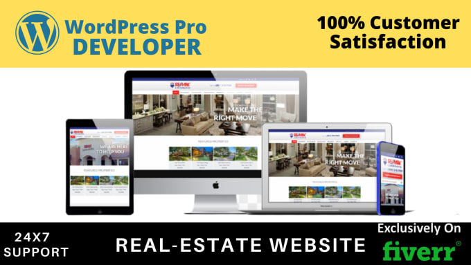 Gig Preview - Create a single property real estate website