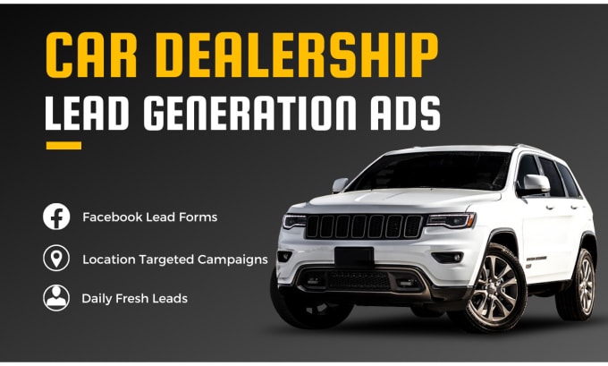 Bestseller - create car dealership lead campaigns using facebook ads