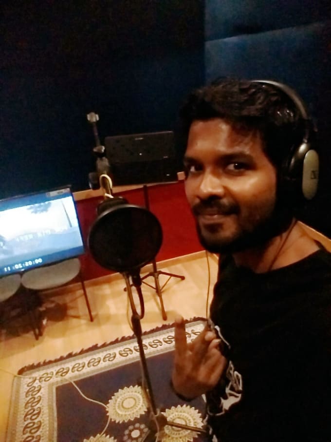 Gig Preview - Do male voice over for your ads in english and tamil