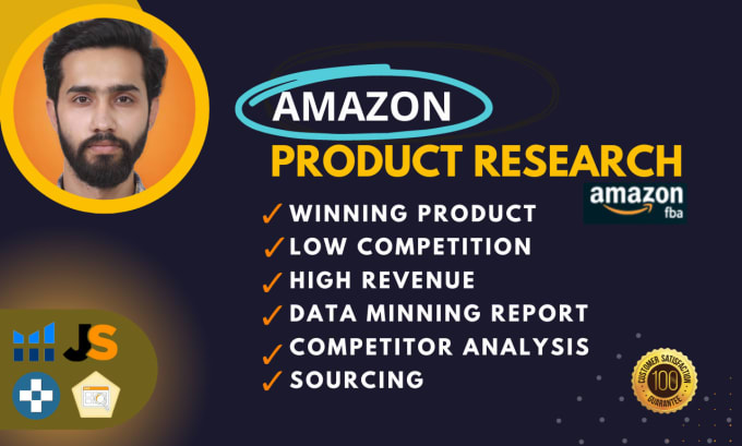 Gig Preview - Do your amazon product research for fba private label