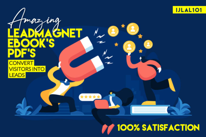 Gig Preview - Design your lead magnet ebook pdf